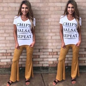 Chips Salsa Repeat Tee